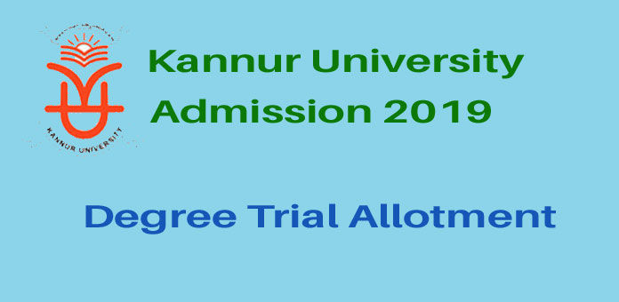 Kannur UG Trial Allotment