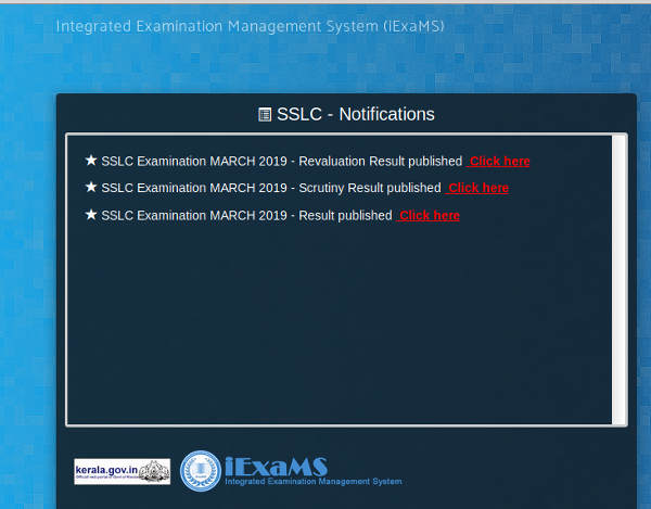 SSLC Revaluation Result 2019 / Scrutiny result 2019 Published