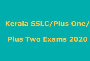 SSLC Exam Dates