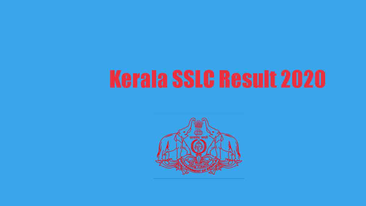 Kerala SSLC Result 2020 - check 10th Result
