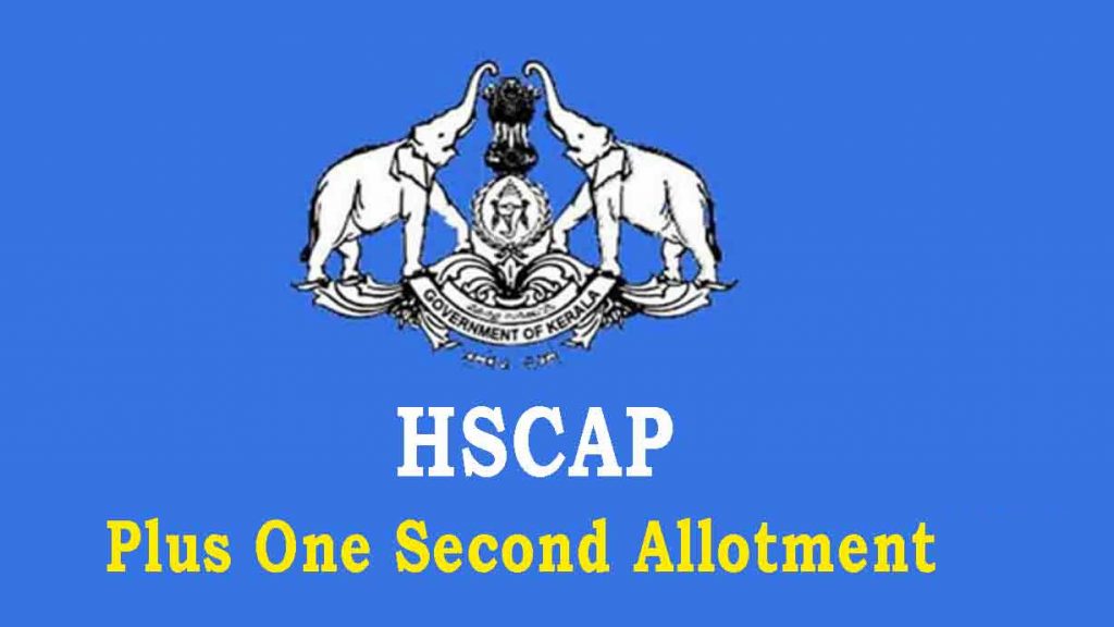 Plus One Second Allotment - hscap 2nd allotment